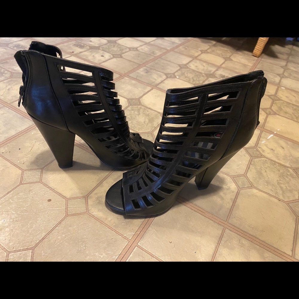 Black high heels